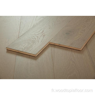 Plancher d&#39;origine européenne en bois de chêne mate gloss